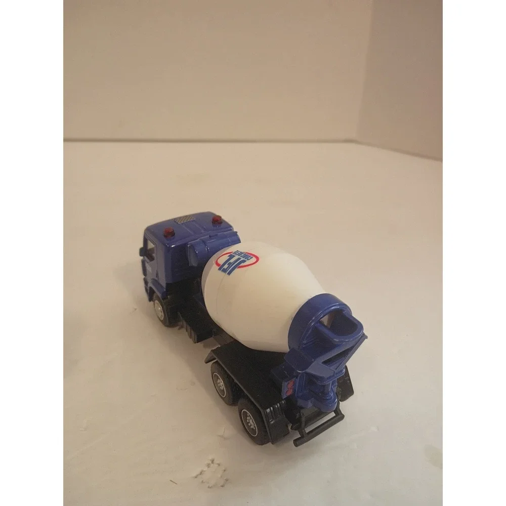 JFL Concrete Blue Cement Mixer Diecast Toy Truck Construction Vehicle #22A